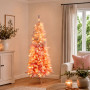 Christabelle 1.8m 6ft Pink Ombre Christmas Tree Pre Lit Warm White LED Foliage Artificial Indoor Xmas Decor Home thumbnail 13