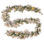 Christabelle 2.7m Snowy Christmas Garland Dorset Pine Pre-Lit with Multi-Function LED Lights Door Decoration thumbnail 4