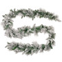 Christabelle 2.7m Snowy Christmas Garland Dorset Pine Pre-Lit with Multi-Function LED Lights Door Decoration thumbnail 5