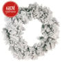 Christabelle 61cm Christmas Wreath Snowy Dorset Pine with Multi-Function LED Lights Tree Door Decoration Ornament thumbnail 3