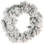 Christabelle 61cm Christmas Wreath Snowy Dorset Pine with Multi-Function LED Lights Tree Door Decoration Ornament thumbnail 5
