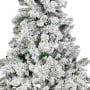 Christabelle 2.3m 7.5ft Snowy Dorset Pine Christmas Tree Pre Lit Multi Function LED Lightly Flocked Artificial Xmas Decor thumbnail 14