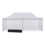 Wallaroo 3x6m Pop Up Gazebo Marquee Outdoor Party Tent Folding Canopy Shelter with 5 Walls and Carry Bag White thumbnail 4