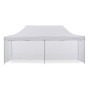 Wallaroo 3x6m Pop Up Gazebo Marquee Outdoor Party Tent Folding Canopy Shelter with 5 Walls and Carry Bag White thumbnail 1