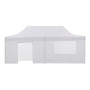 Wallaroo 3x6m Pop Up Gazebo Marquee Outdoor Party Tent Folding Canopy Shelter with 5 Walls and Carry Bag White thumbnail 3