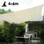 Wallaroo Waterproof Shade sail 4x6 160GSM thumbnail 1