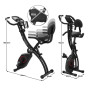 Powertrain 135E 4-in-1 Foldable X-Bike with LCD Display and Resistance Bands thumbnail 3