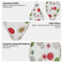 Christabelle Clear Glass Teardrop Baubles 6Pcs Balls Christmas Tree Decoration Ornament thumbnail 6