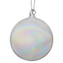 Christabelle Box of 6 Pure Clear Glass Baubles with Iridescent Shine thumbnail 1