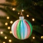Christabelle Multi-Colour Glass Baubles 6Pcs Balls Christmas Tree Decoration Ornament thumbnail 2