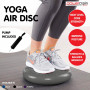 Powertrain Yoga Stability Disc Home Gym Pilate Balance Trainer Grey thumbnail 11