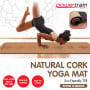 Powertrain Cork Yoga Mat with Carry Straps Home Gym Pilate Chakras thumbnail 6