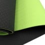 Powertrain TPE Pilates Exercise Yoga Mat 8mm - Black Green thumbnail 3
