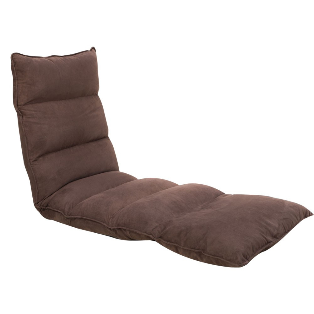 Adjustable Cushioned Floor Lounge Chair 174 x 56 x 15cm