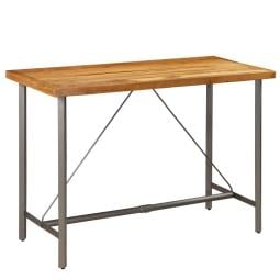 Bar Table Solid Reclaimed Teak 150x70x106 Cm