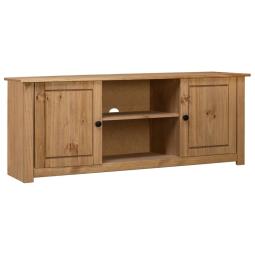 Tv Cabinet 120x40x50 Cm Solid Pine Wood Panama Range
