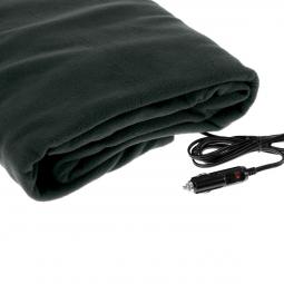 Heated Electric Car Blanket 150x110cm 12V - Black
