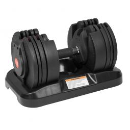 20kg Powertrain Adjustable Home Gym Dumbbell