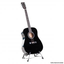 Karrera Electronic Acoustic Guitar 41in  - Black