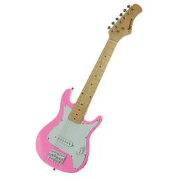 Electric children's guitar Pink