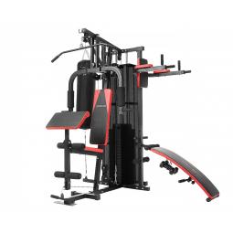 Multi-Station Home Gym with Punching Bag - 165lbs
