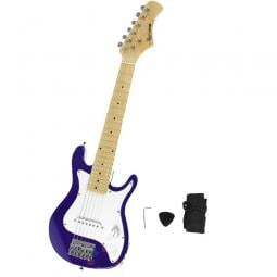Electric children's guitar Purple
