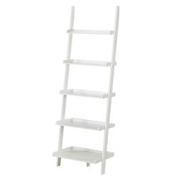 Sarantino Aster 5-Tier Ladder Shelf - White
