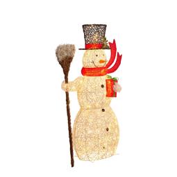 Christmas Snowman Display with Lights- Indoor/Outdoor 150cm