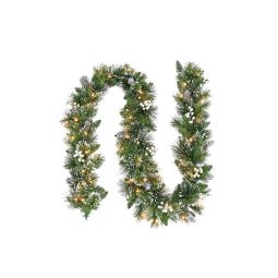 Christmas Garland with Twinkle Lights- Electric 274cm Bryson Pine