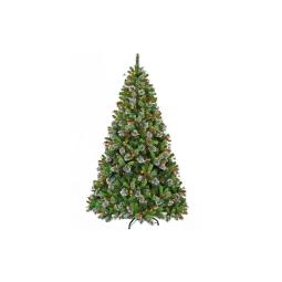 7.5ft Christmas Tree with Twinkle Lights- Wintry Pine