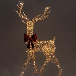 Full Light Reindeer with 800 Twinkle Lights Indoor/Outdoor 210cm