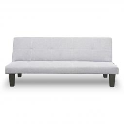 2 Seater Modular Linen Fabric Sofa Bed Couch