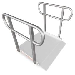 Kartrite Aluminium Safety Handrails for Kartrite 3ft Wheelchair Ramp